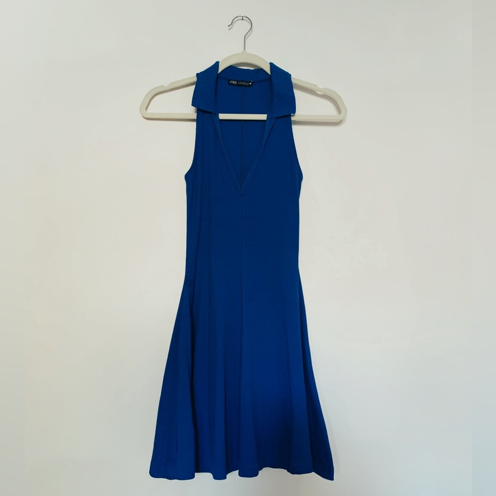 Zara Blue Mini Dress